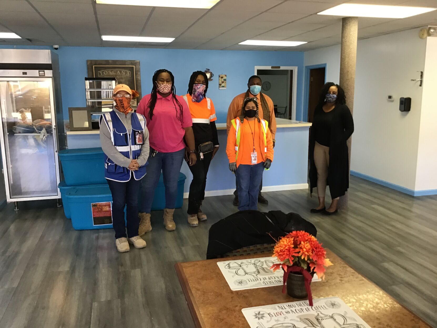 Purposeful Journey handed out Thanksgiving meals to 25 families in need